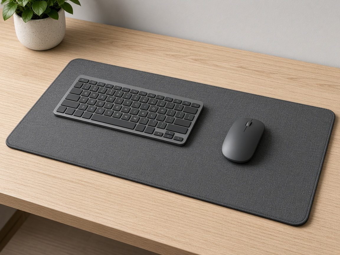 Tapis de souris XXL sur un bureau